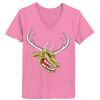 Ladies ComfortSoft ® V Neck Tee Thumbnail