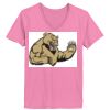 Ladies ComfortSoft ® V Neck Tee Thumbnail