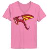 Ladies ComfortSoft ® V Neck Tee Thumbnail