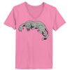 Ladies ComfortSoft ® V Neck Tee Thumbnail