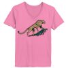 Ladies ComfortSoft ® V Neck Tee Thumbnail