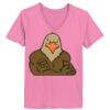 Ladies ComfortSoft ® V Neck Tee Thumbnail