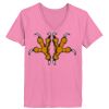 Ladies ComfortSoft ® V Neck Tee Thumbnail