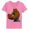 Ladies ComfortSoft ® V Neck Tee Thumbnail