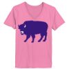 Ladies ComfortSoft ® V Neck Tee Thumbnail