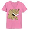 Ladies ComfortSoft ® V Neck Tee Thumbnail