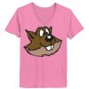 Ladies ComfortSoft ® V Neck Tee Thumbnail