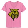 Ladies ComfortSoft ® V Neck Tee Thumbnail