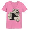 Ladies ComfortSoft ® V Neck Tee Thumbnail