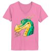 Ladies ComfortSoft ® V Neck Tee Thumbnail