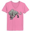 Ladies ComfortSoft ® V Neck Tee Thumbnail