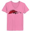 Ladies ComfortSoft ® V Neck Tee Thumbnail