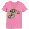 Ladies ComfortSoft ® V Neck Tee Thumbnail