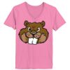 Ladies ComfortSoft ® V Neck Tee Thumbnail