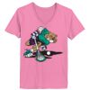 Ladies ComfortSoft ® V Neck Tee Thumbnail