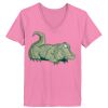 Ladies ComfortSoft ® V Neck Tee Thumbnail