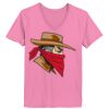 Ladies ComfortSoft ® V Neck Tee Thumbnail