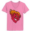 Ladies ComfortSoft ® V Neck Tee Thumbnail