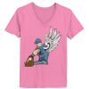 Ladies ComfortSoft ® V Neck Tee Thumbnail