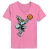 Ladies ComfortSoft ® V Neck Tee Thumbnail