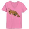 Ladies ComfortSoft ® V Neck Tee Thumbnail