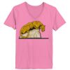 Ladies ComfortSoft ® V Neck Tee Thumbnail