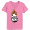 Ladies ComfortSoft ® V Neck Tee Thumbnail