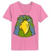 Ladies ComfortSoft ® V Neck Tee Thumbnail