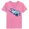 Ladies ComfortSoft ® V Neck Tee Thumbnail