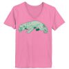 Ladies ComfortSoft ® V Neck Tee Thumbnail