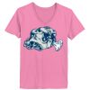 Ladies ComfortSoft ® V Neck Tee Thumbnail