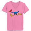 Ladies ComfortSoft ® V Neck Tee Thumbnail