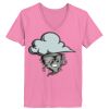 Ladies ComfortSoft ® V Neck Tee Thumbnail