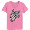 Ladies ComfortSoft ® V Neck Tee Thumbnail