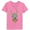 Ladies ComfortSoft ® V Neck Tee Thumbnail