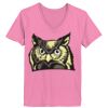 Ladies ComfortSoft ® V Neck Tee Thumbnail