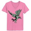 Ladies ComfortSoft ® V Neck Tee Thumbnail