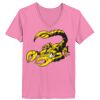 Ladies ComfortSoft ® V Neck Tee Thumbnail