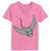 Ladies ComfortSoft ® V Neck Tee Thumbnail