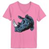 Ladies ComfortSoft ® V Neck Tee Thumbnail