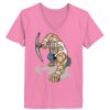 Ladies ComfortSoft ® V Neck Tee Thumbnail