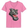 Ladies ComfortSoft ® V Neck Tee Thumbnail