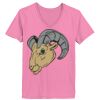 Ladies ComfortSoft ® V Neck Tee Thumbnail