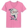 Ladies ComfortSoft ® V Neck Tee Thumbnail