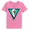 Ladies ComfortSoft ® V Neck Tee Thumbnail