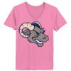 Ladies ComfortSoft ® V Neck Tee Thumbnail