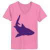 Ladies ComfortSoft ® V Neck Tee Thumbnail