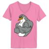 Ladies ComfortSoft ® V Neck Tee Thumbnail