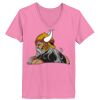 Ladies ComfortSoft ® V Neck Tee Thumbnail