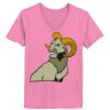 Ladies ComfortSoft ® V Neck Tee Thumbnail